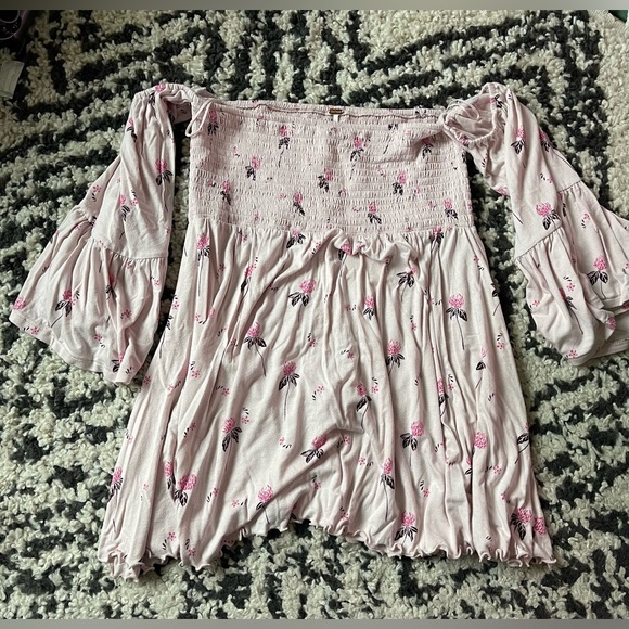 Free People Lana Off Shoulder Tunic - Picture 1 of 10